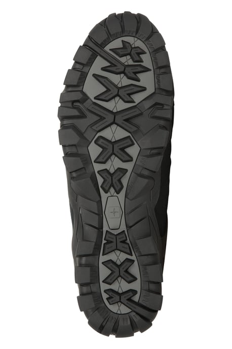 'Curlews' Men's Walking Shoes Rubber Outsole Waterproof Everyday Footwear Navy - Image 6