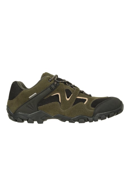 'Curlews' Men's Walking Shoes Rubber Outsole Waterproof Everyday Footwear Khaki - Image 3