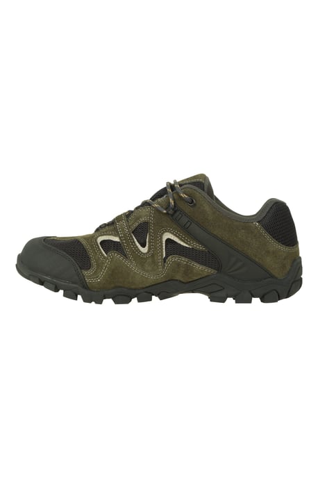 'Curlews' Men's Walking Shoes Rubber Outsole Waterproof Everyday Footwear Khaki - Image 5