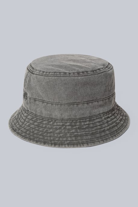 'Sean' Bucket Hat Cotton Breathable Summer Travel Cap Headwear Black - Image 3