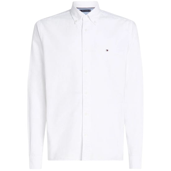 TOMMY HILFIGER Mens Shirts Slim Fit Oxford Long Sleeve Casual Cotton Formal Top - Image 4