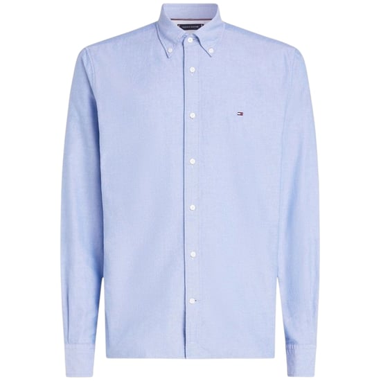 TOMMY HILFIGER Mens Shirts Slim Fit Oxford Long Sleeve Casual Cotton Formal Top - Image 4