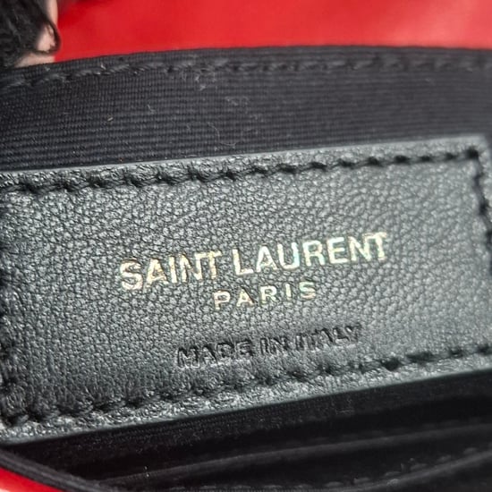 Saint Laurent Small Jamie Flap Shoulder Bag in Red Leather - Image 5