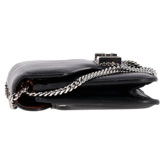 Proenza Schouler PS11 Wallet on a Chain Bag in Black Calfskin Leather - Image 3