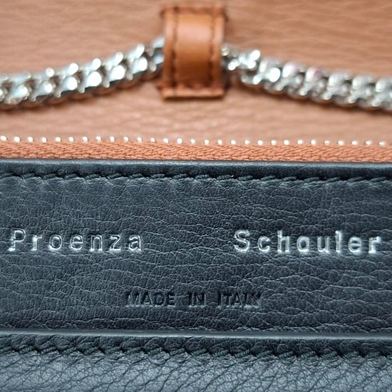 Proenza Schouler PS11 Wallet on a Chain Bag in Black Calfskin Leather - Image 6