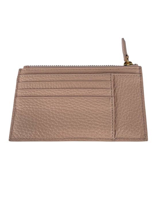 Sergio Rossi Card Holder in Pink Leather - Image 2