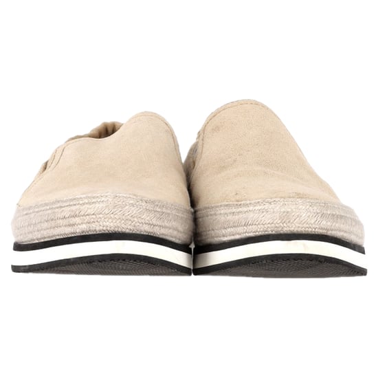 Prada Sport Espadrille Slip-On Sneakers i Beige Mocka - Image 2