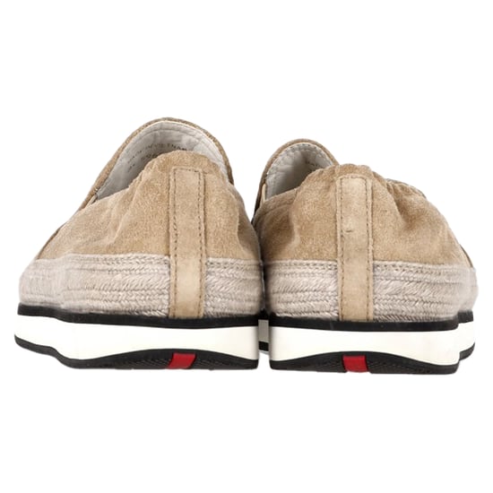 Prada Sport Espadrille Slip-On Sneakers i Beige Mocka - Image 5