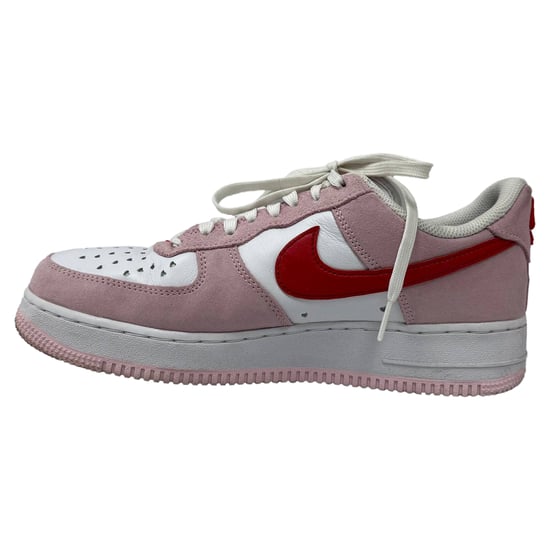 Nike Air Force 1 Low "Valentine's Day Love Letter" Sneakers in Pink Suede - Image 2
