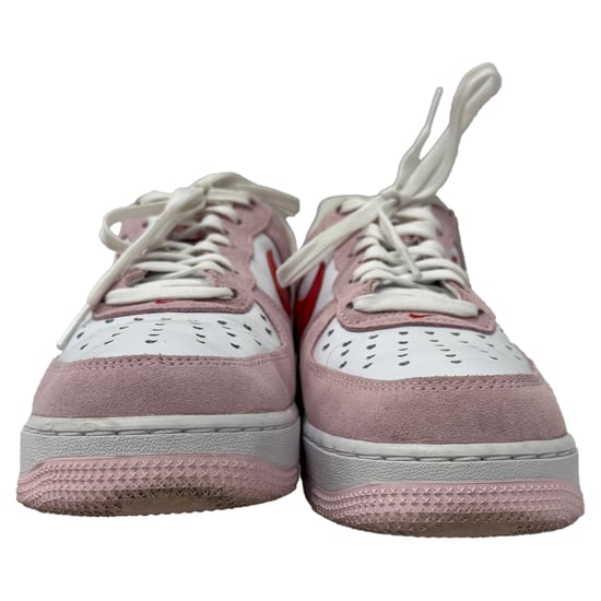 Nike Air Force 1 Low "Valentine's Day Love Letter" Sneakers in Pink Suede - Image 3