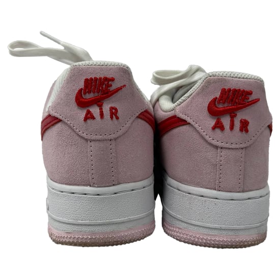 Nike Air Force 1 Low "Valentine's Day Love Letter" Sneakers in Pink Suede - Image 4