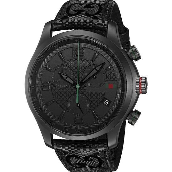 Gucci YA126244 G-Timeless Men's Chronograph Watch - Elegant Black Design - Image 1