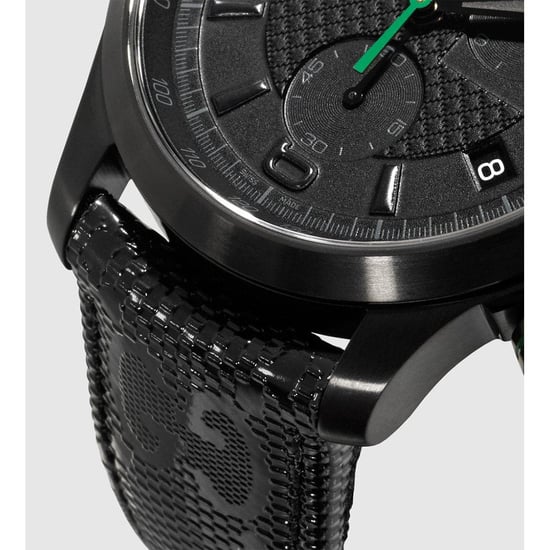Gucci YA126244 G-Timeless Men's Chronograph Watch - Elegant Black Design - Image 3