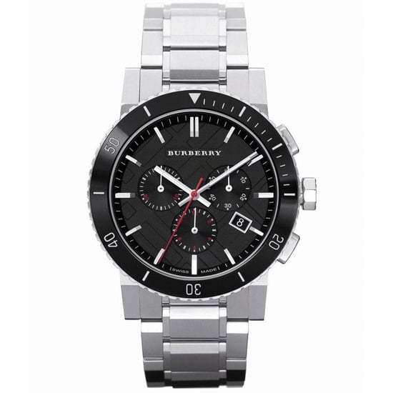 Burberry BU9380 Men's 42mm Chronograph Watch - The City Silver - Image 1