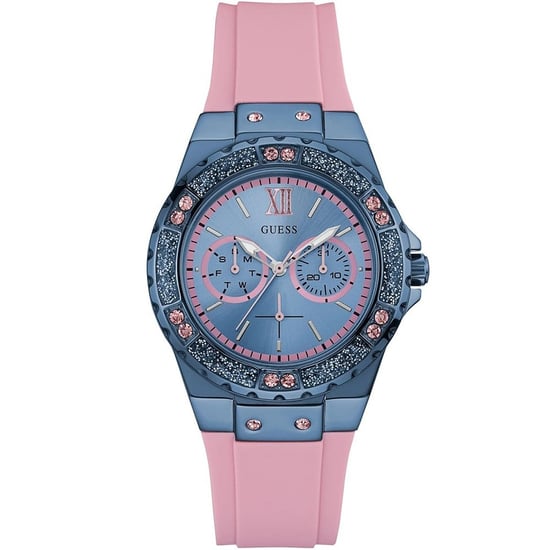Stylish Guess Limelight Crystals Pink Ladies Watch - W0775L5 - Image 1