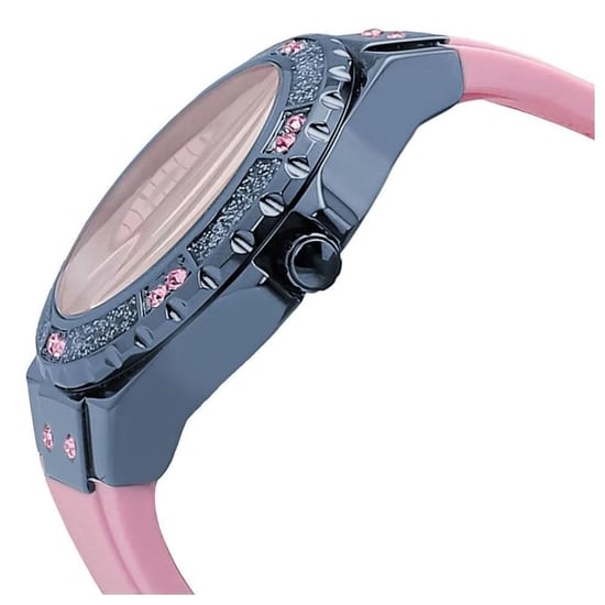 Stylish Guess Limelight Crystals Pink Ladies Watch - W0775L5 - Image 3