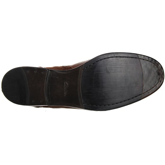 Clarks Brocton Mens Brown Boots - Image 5