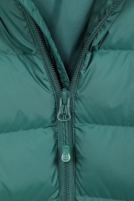 'Season' Men's Padded Jacket with Side Pockets Water Resistant Warm Coat Green - Image 5