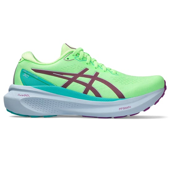 Asics Gel-Kayano 30 Lite-Show Womens Green Running Shoes - Image 1