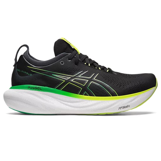 Asics Gel-Nimbus 25 Mens Black Running Shoes - Image 1