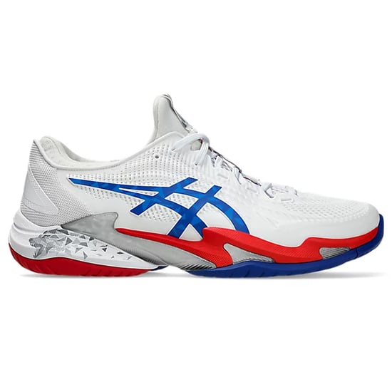 Asics Court FF 3 Novak Mens White Tennis Shoes - Image 1