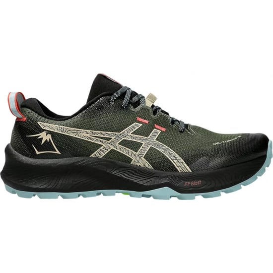 Asics Gel-Trabuco 12 Mens Green Running Shoes - Image 1