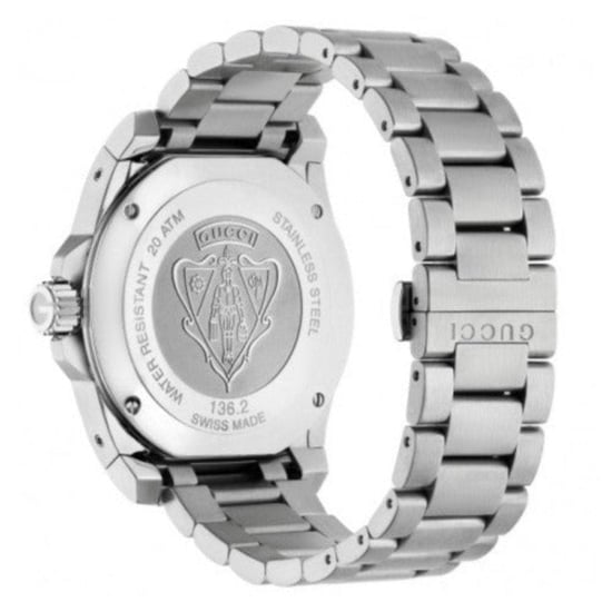 Gucci YA136203 Men's Dive Watch with Blue Dial and Stainless Steel Bracelet - Image 2
