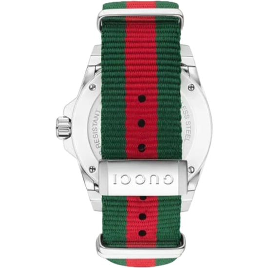 Gucci Dive Men's Watch YA136206 with Black Dial and Multicolored Bracelet - Image 2