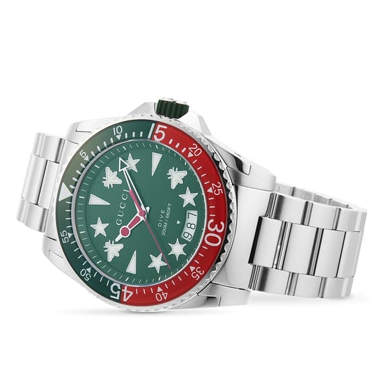 Gucci Dive Men's 45mm Watch - YA136222 - Stylish and Durable Timepiece - Image 5