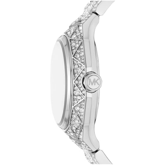 Michael Kors MK4691 Raquel Pavé Women's Watch - Elegant Silver Timepiece - Image 3