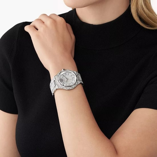Michael Kors MK4691 Raquel Pavé Women's Watch - Elegant Silver Timepiece - Image 4