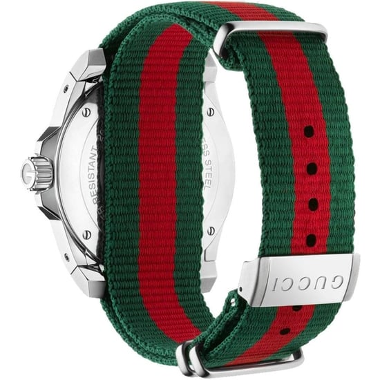 Gucci YA136207 Dive Men's Watch with White Dial and Textile Band - Image 2