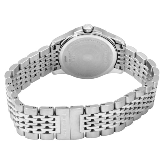 Gucci G-Timeless Men's Watch YA126406 with Brown Dial and Silver Bracelet - Image 3