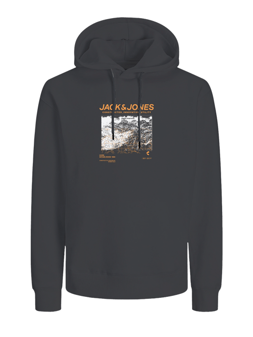 Jack & Jones Mens Casual Hoodie Long Sleeve - Image 1