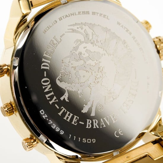 Diesel DZ7399 Mr Daddy 2.0 Yellow Gold Men's Chronograph Watch - Image 3