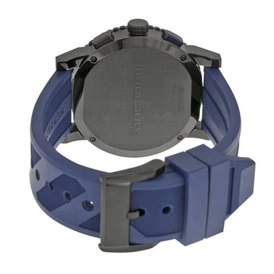 Burberry BU9807 Men's Navy Blue Chronograph Watch - Stylish & Durable - Image 2