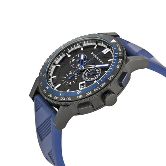 Burberry BU9807 Men's Navy Blue Chronograph Watch - Stylish & Durable - Image 3