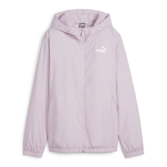 Puma Solid Womens Pink Windbreaker Jacket - Image 1