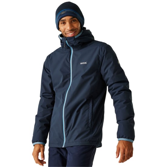 Regatta Mannen Caspen Waterdichte Jas (Marineblauw) - Image 4