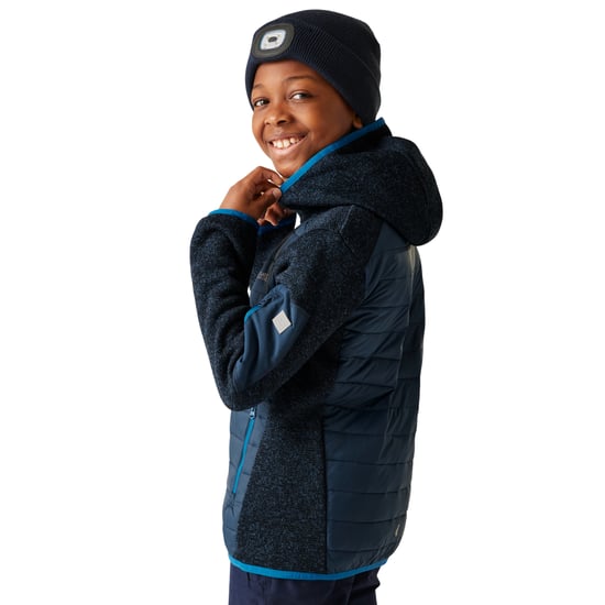Regatta Childrens/Kids Newhill Hybrid Jacket (Moonlight Denim) - Image 5