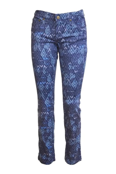 Aztec Print Skinny Jeans - Image 2