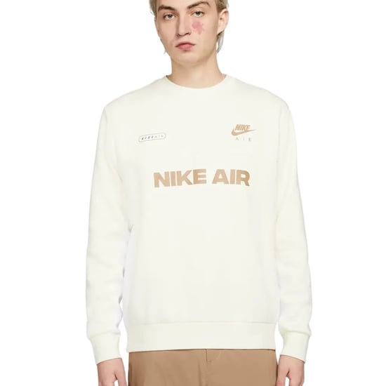 Nike Air Large Logo Witte Trui - Image 2