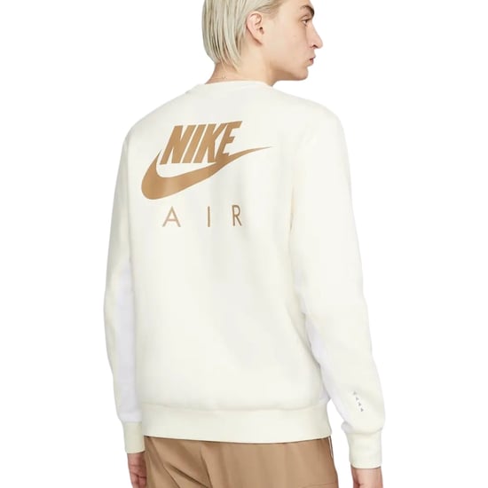 Nike Air Large Logo Witte Trui - Image 3