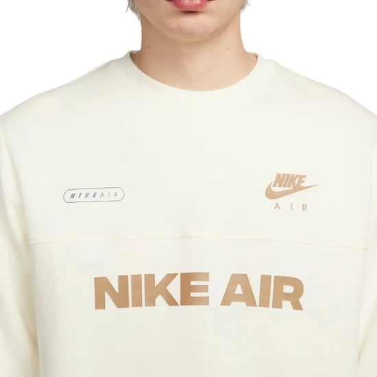 Nike Air Large Logo Witte Trui - Image 4