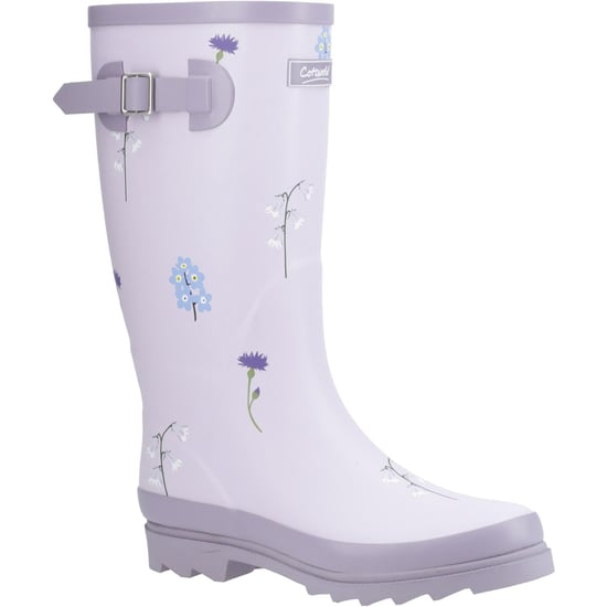 Cotswold Dames Wildbloem Wellingtonlaarsjes (Lila) - Image 4