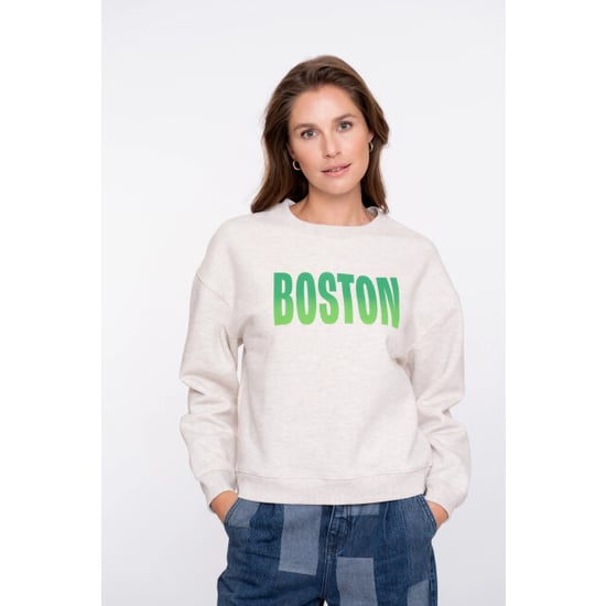 Geisha 52602-41 715 sweater "boston" beige melange/green - Image 1