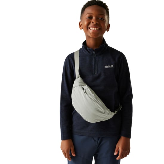 Regatta Childrens/Kids Hot Shot Quarter Zip Fleece Top (Navy) - Image 1