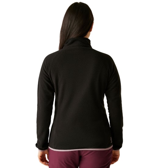 Dare 2B Womens/Ladies Switch Up Fleece Top (Black) - Image 3