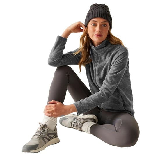 Regatta Womens/Ladies Mayse Full Zip Fleece Jacket (Grey) - Image 4