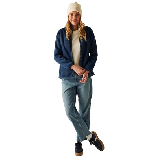 Regatta Womens/Ladies Mellrey Full Zip Fleece (Navy) - Image 6